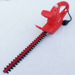 NEW Corded Electric Hedge Trimmer with 17" Dual Action Hardened Steel Blades, 2.7 Amp Motor,  3/8" Cut Capacity, Antivibration Handle, Grip, Cord Lock