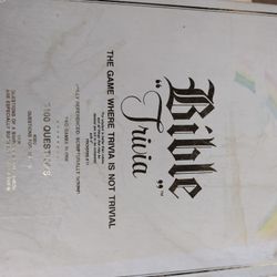 Bible Trivia Game 