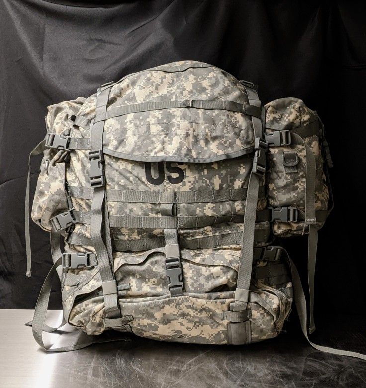 Authentic Heavy Duty Military Rucksack Backpack