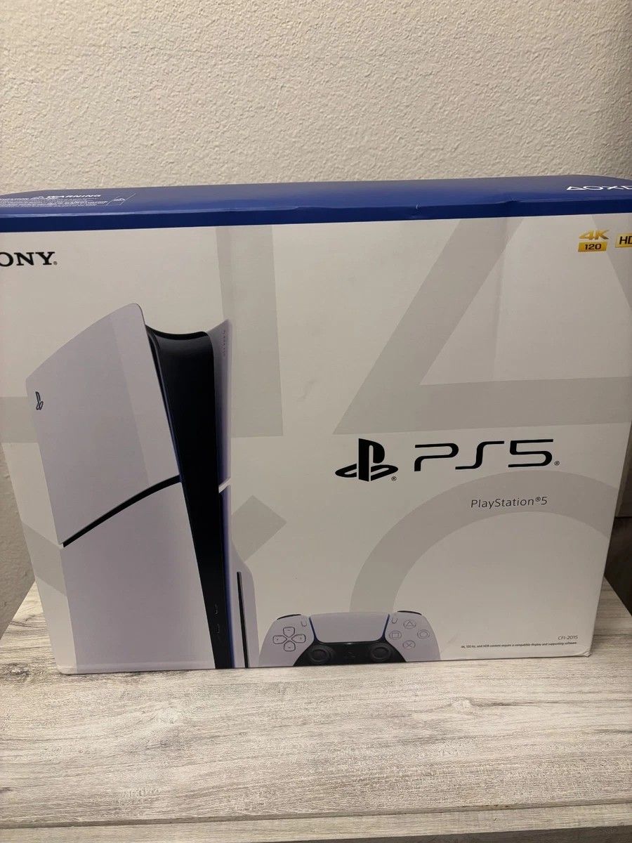 ​Sony PlayStation 5 Slim 1TB Disc Edition – BRAND NEW SEALED