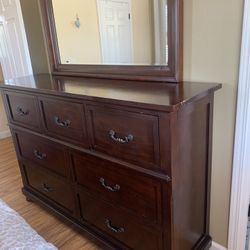 Dresser And Mirror