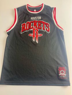 Houston Rockets Jersey Men Black Embroidered Stitched NBA Western Basketball XL
