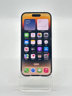 AT&T Apple iPhone 14 Pro 128GB Gold Cracked Screen 82% BH MQ063LL/A A2650