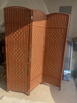 folding Screen Divider 3-20 inch panels by 70 high