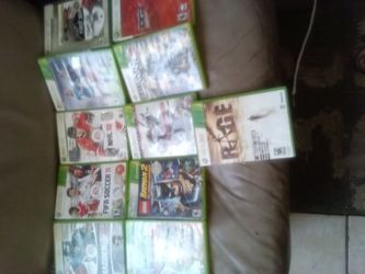 Juegos xbox 360 y ps4  10 cada uno