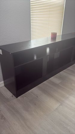 entertainment center with built in fireplace