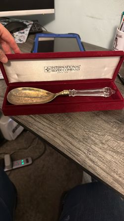 International Silver Company, Silver Plated, Large Serving Spoon