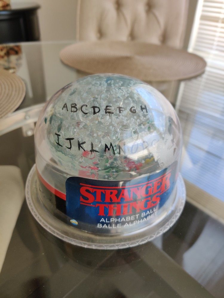 Stranger Things Alphabet Ball