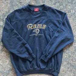 Size XI- Vintage St. Louis Rams Crewneck
