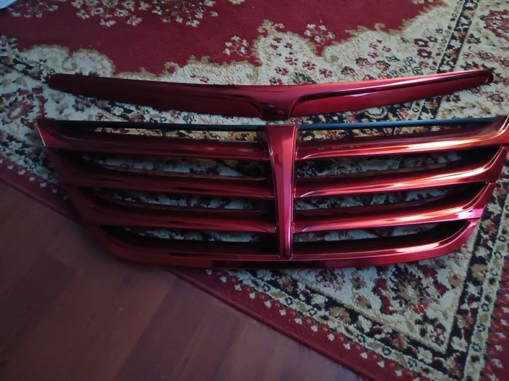 Custom Red Grill 2012 Genesis Sedan