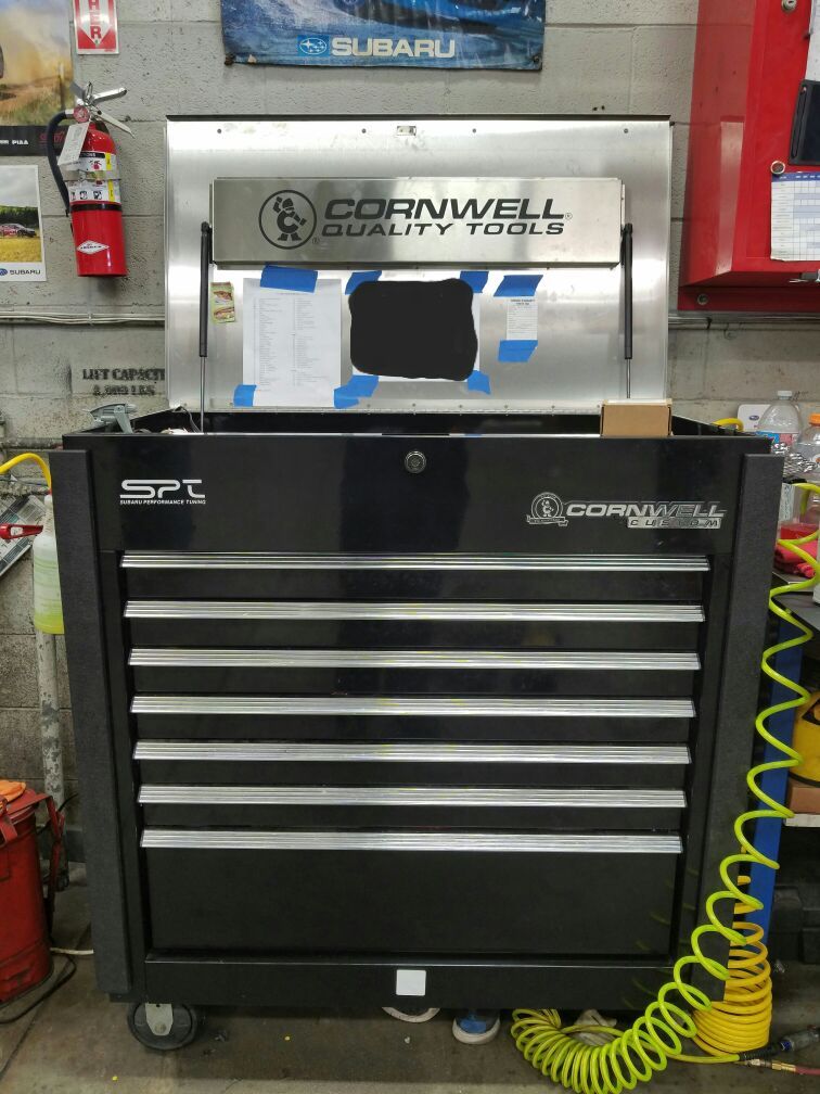 Cornwell Toolbox 7 Drawer Toolbox. 44"W x 26"D x 47"H