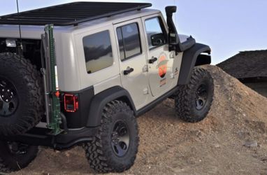 17” AEV Savegre wheels (4) in Matte Black WITH tires!!!