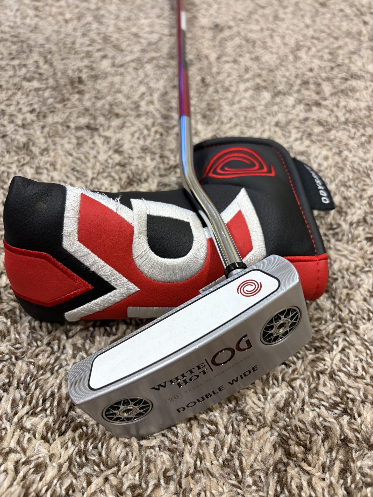 Odyssey Double Wide White Dot OG Putter