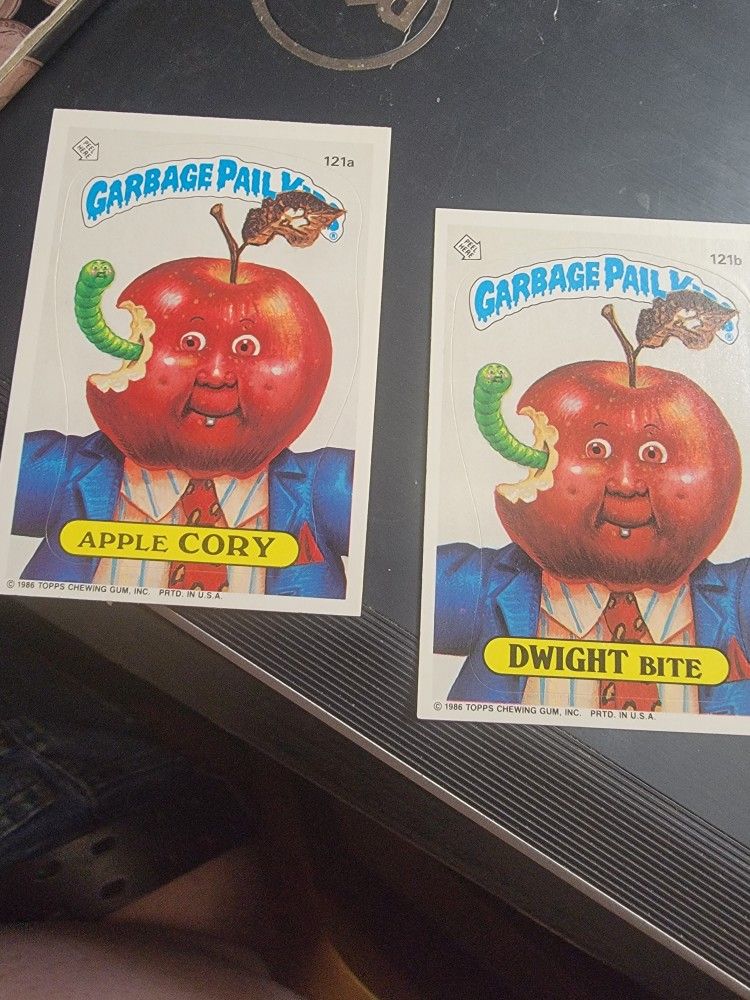 1986 Rare Garbage Pail Kids