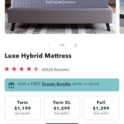 Lull King Mattress 