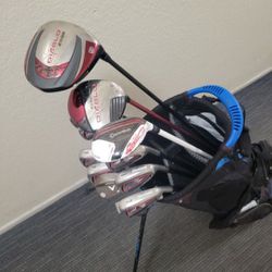 Men's Callaway Taylormade and Cleveland Golf Clubs Set 