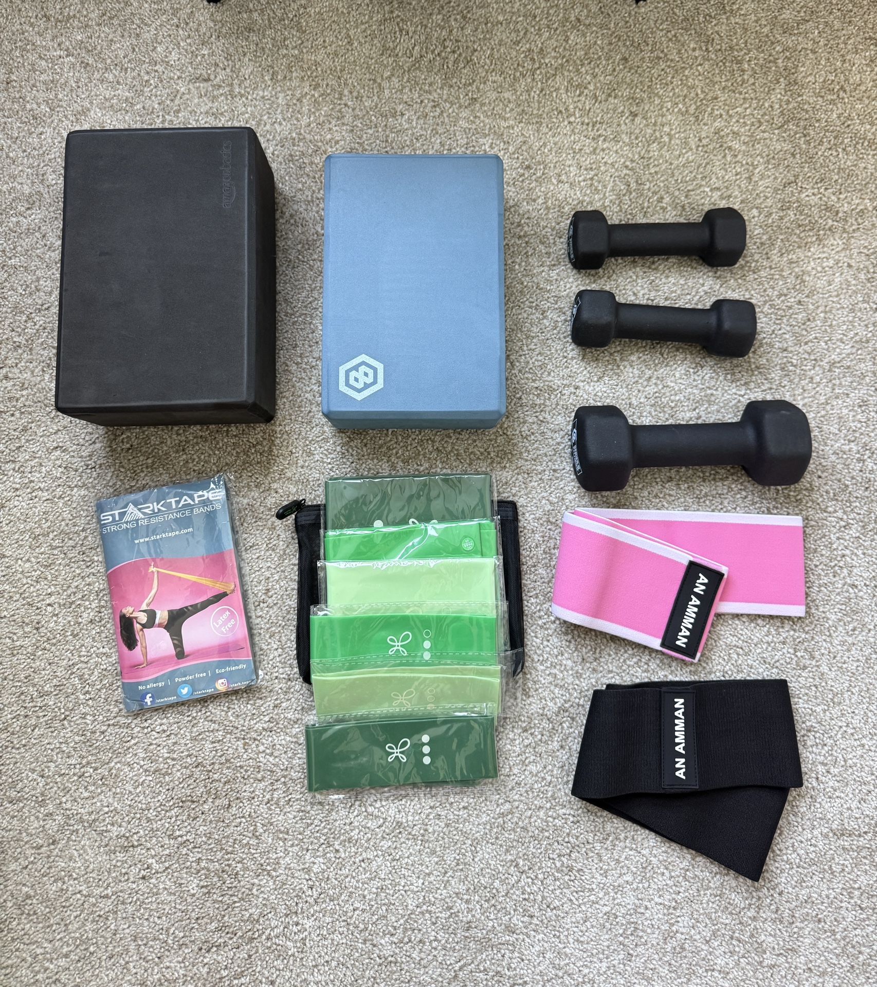 Work Out Equipment Set