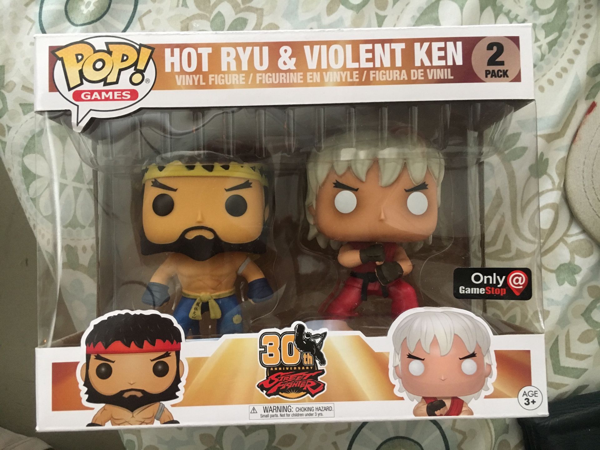 Street fighter 30 year exclusive Hot Ryu and violent Ken