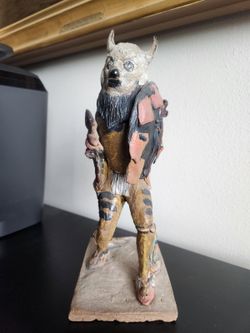 Ceramic Buffalo Dancer By Richard Lichtenstien