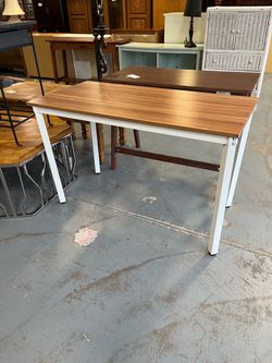 White brown desk (in store)