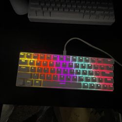 White Gaming Keyboard