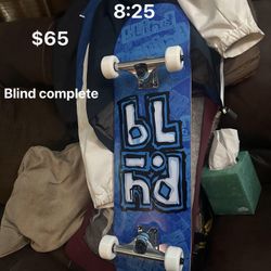 Skateboard Blind Pro deck 8:25 $65 Complete 
