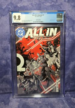 DC All In Special #1 2024 CGC 9.8 WP 2nd Printing