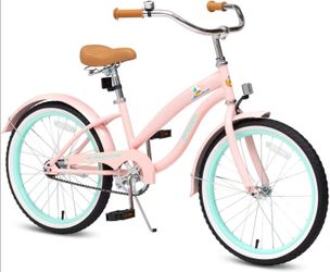 Girls Beach Cruiser Bike Pink color