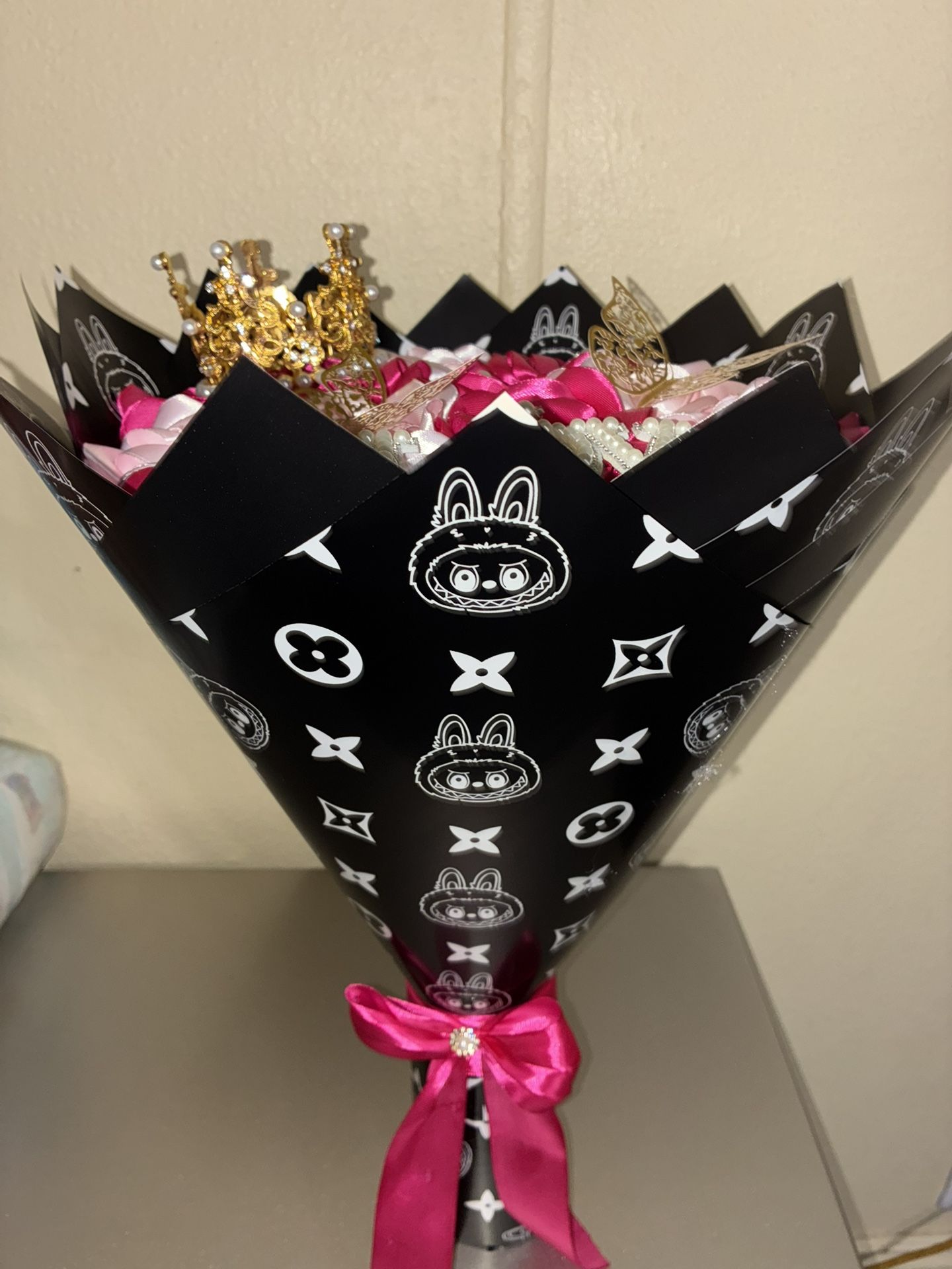 Eternal Roses / Rosas Eternas / Labubu Bouquet / Flower Arrangement 