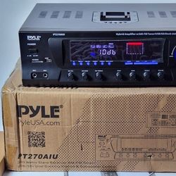 
Pyle 300W Digital Stereo Receiver System - AM/FM Qtz. Synthesized Tuner #901