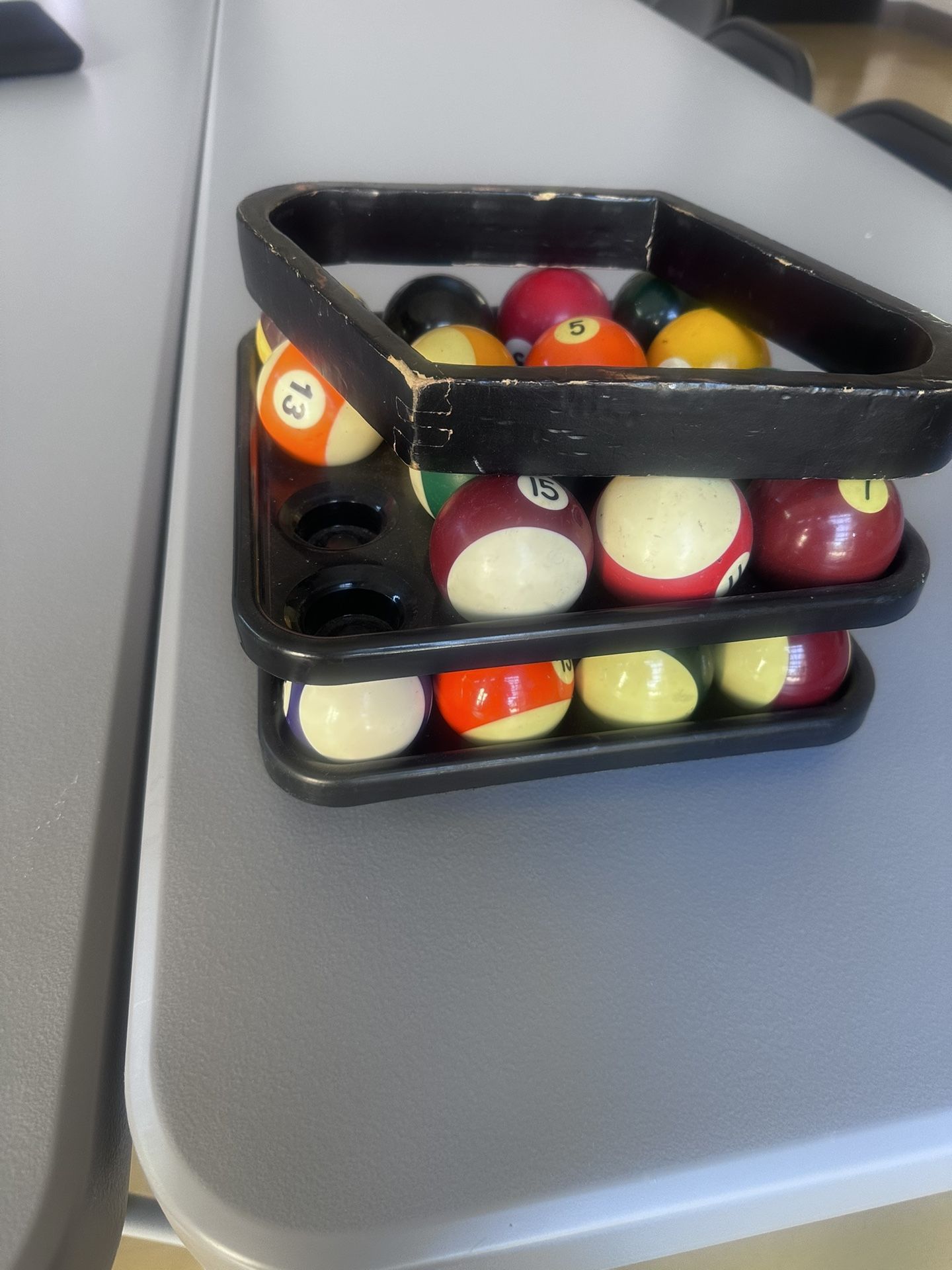 FREE POOL TABLE BALLS