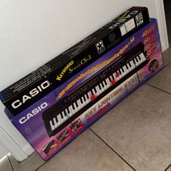 Brand New Casio Keyboard with Stand – Never Used, Great Deal