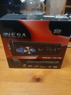 Nesa Bluetooth Car Stereo With Remote Control Brand New In The Box