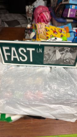 Sign and picture frame