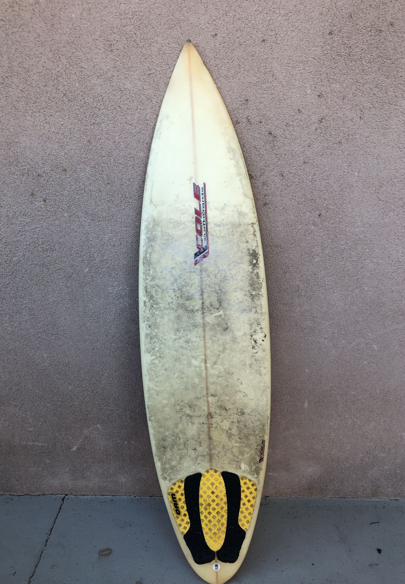 Cole surfboard with fins