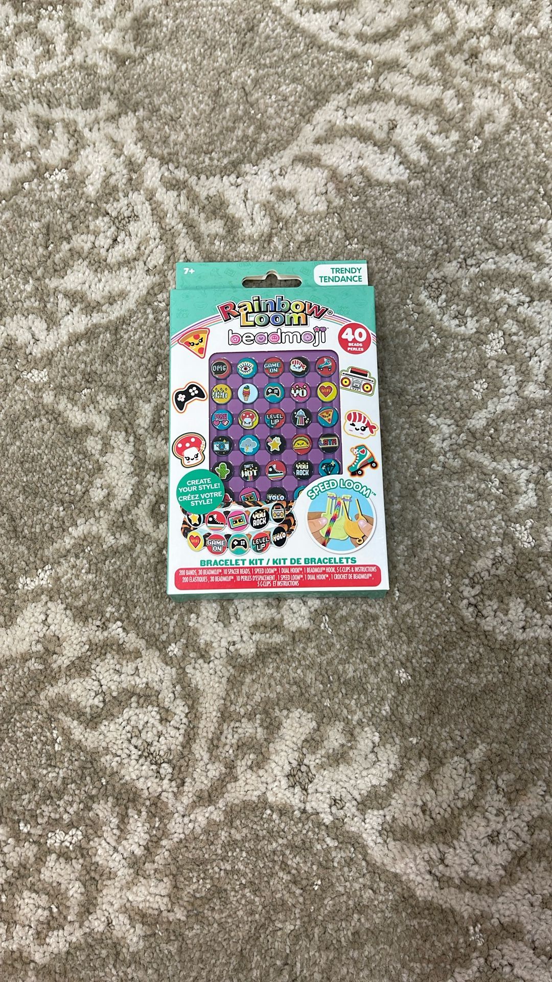 Rainbow Look Beadmoji