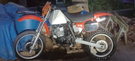 86 Honda XL600R/CR500
