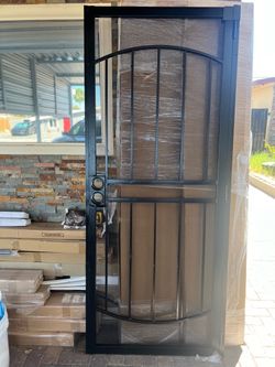Security door 32”X80”🛑🛑no frame🛑🛑