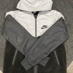 Nike Windrunner Sherpa fleece Full Zip Hoodie 