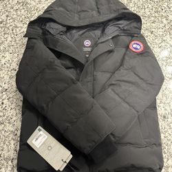 Black Canada Goose Parka Red Badge