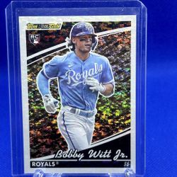 Baseball Sports Cards, Kansas City Royal - Bobby Witt - Black Gold Rookie 🔥
