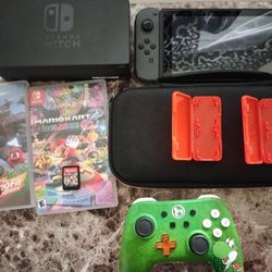 Nintendo Switch Bundle With 2 Games!