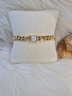 Men's Bracelet 14K Gold Laminated high quality jewelry hypoallergenic waterproof non tarnish exelent quality 35$
