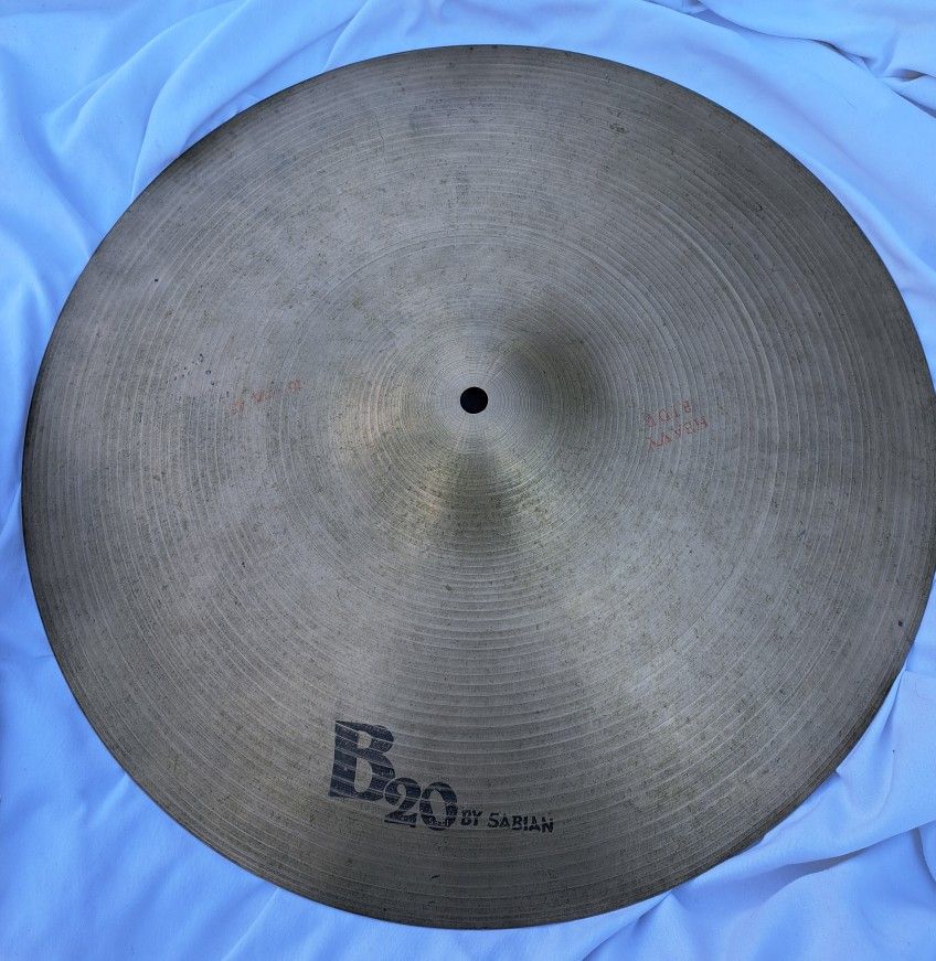 Sabian Ride Cymbals, Excellent Condition