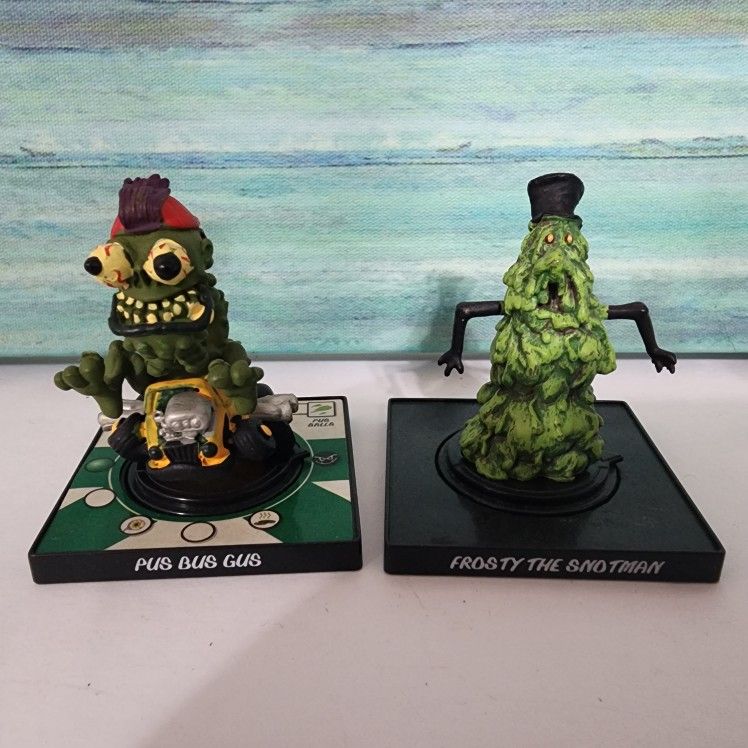Pus Bus Gus And Frosty The Snotman Figures
