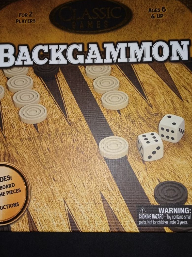 Mini Backgammon Board Game,Travel Size,tablegame, strategy game, multiplayer NEW