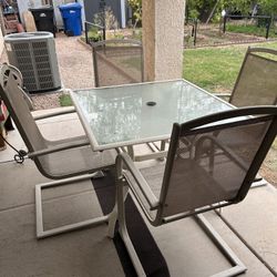 Patio Table And Chairs 4 Sale