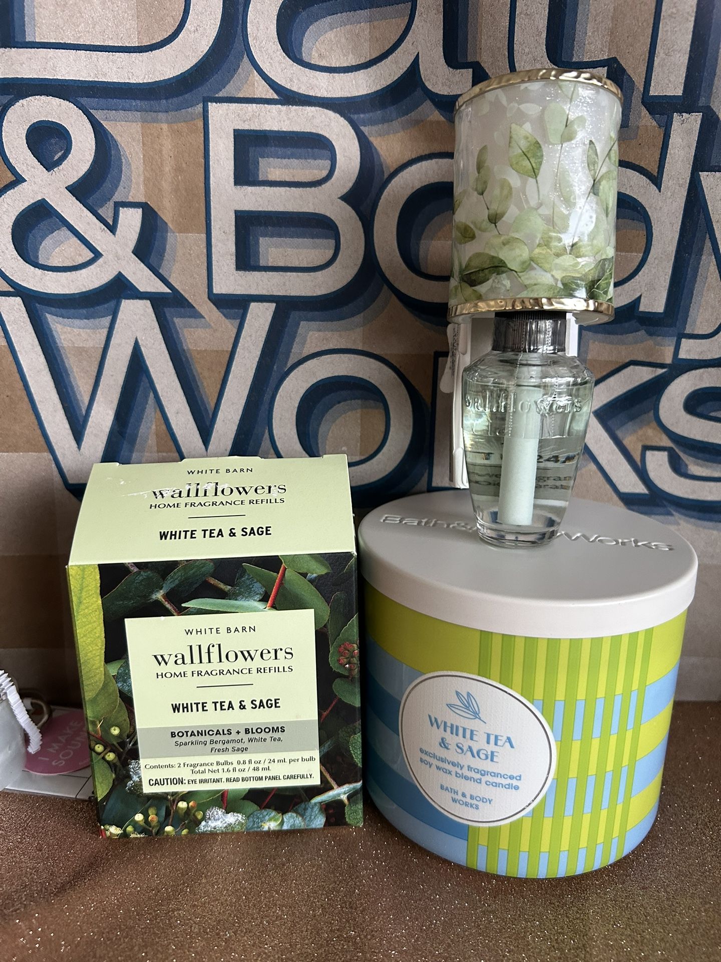 White Tea And Sage Bundle