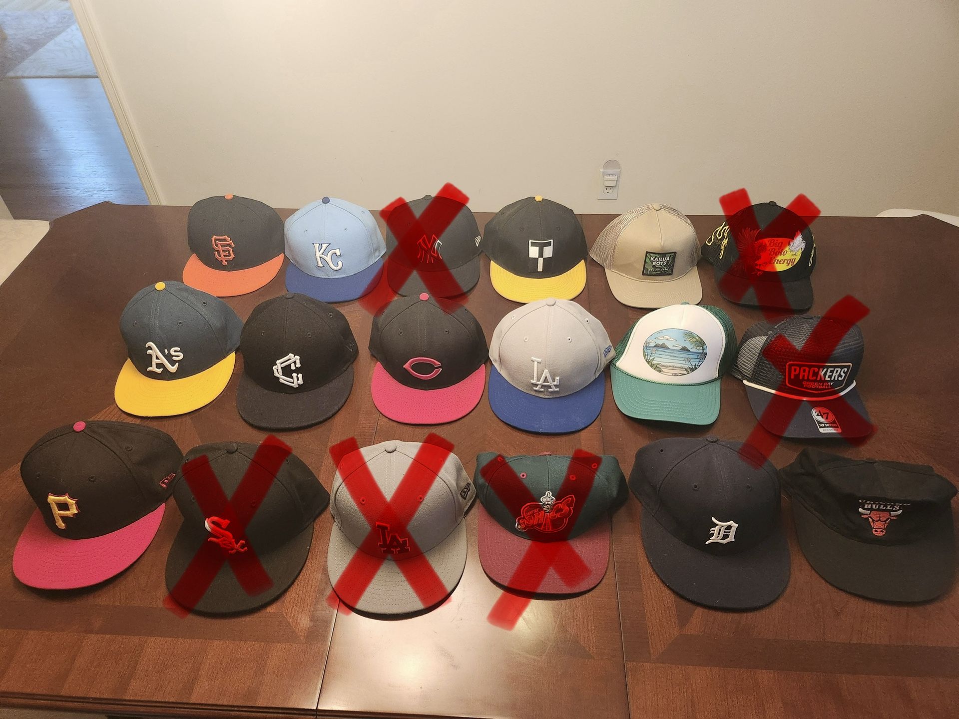 Hat Bundle: New Era, Adidas, Trucker, MLB, NBA, Hawaii
