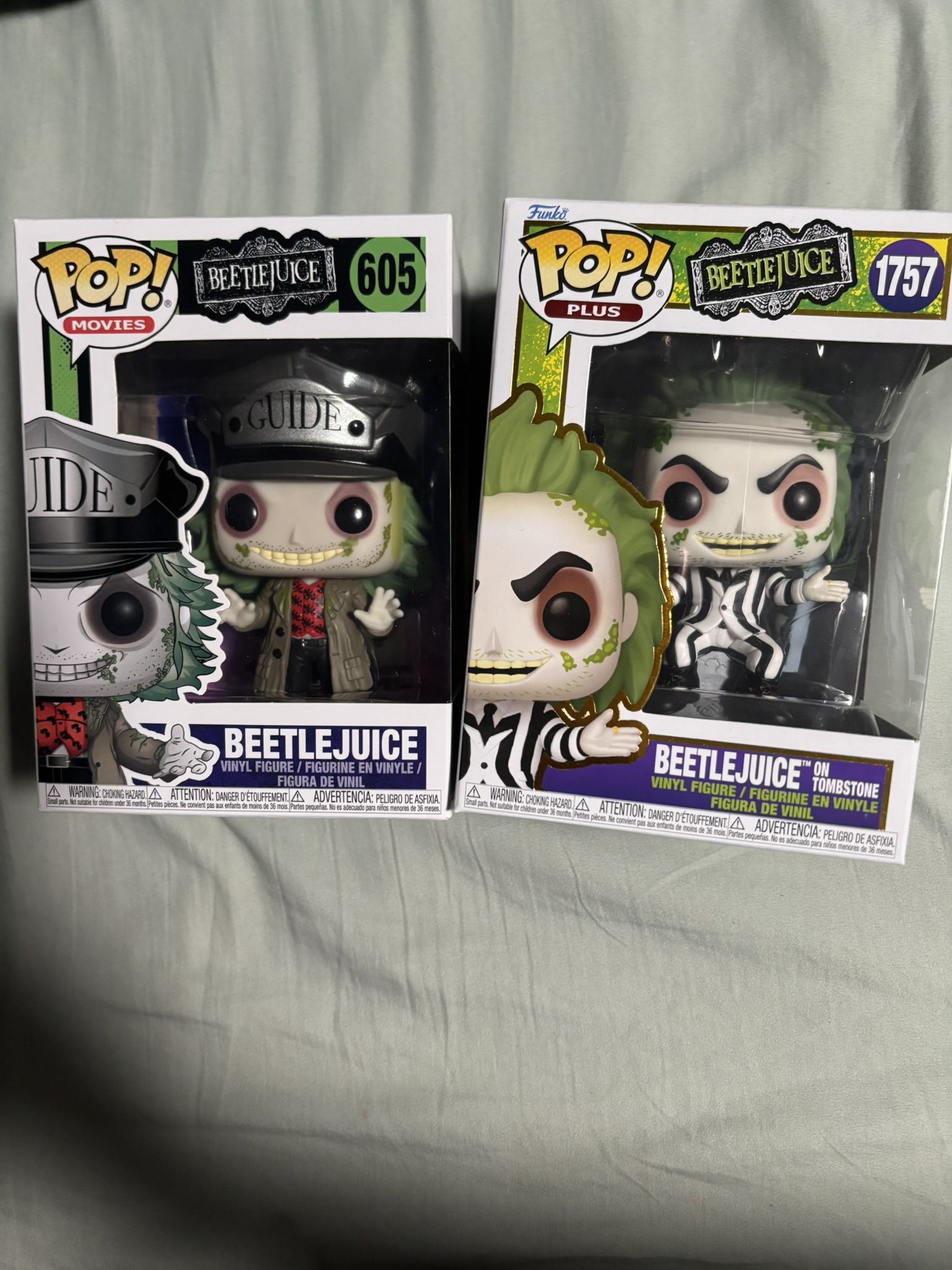 Beetle Juice Funkos